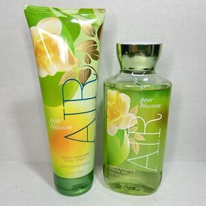 Bath & Body Works Air Pear Blossom Body Cream And Shower Gel *See Description